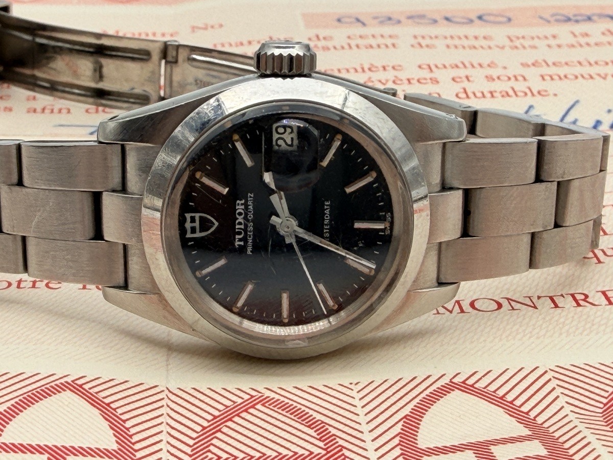 1991 Tudor 74000 Prince Oysterdate Ladies Stainless Bracelet MINT Paper SERVICED