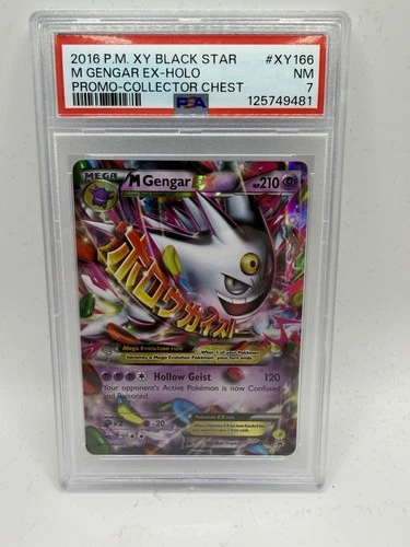 M Gengar EX XY166 XY Holo PSA 7