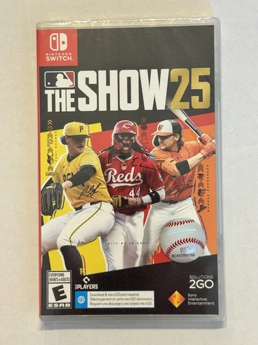 MLB The Show 25 for Nintendo Switch BRAND NEW FACTORY SEALED- FAST Shipping!
