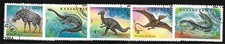 Kazakhstan 1994 Yvert 35/39 oblitérés Animaux préhistoriques (AS68)
