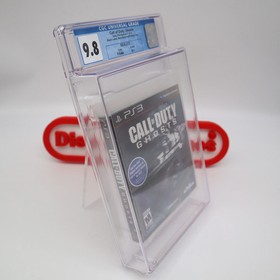 PS3 PlayStation 3 COD CALL OF DUTY: GHOSTS - CGC GRADED 9.8 A++! NEW & Sealed!