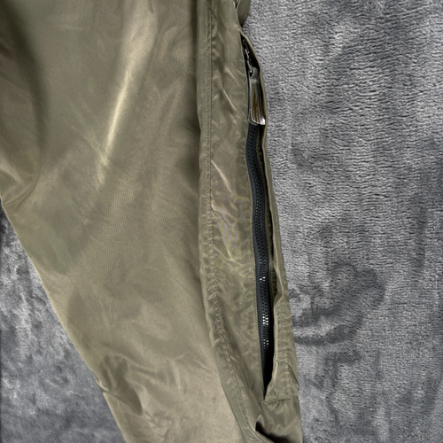 Vintage Nike ACG Windbreaker Pants Men L Olive Green Nylon Zip Ankle Outdoor - Picture 16 of 17