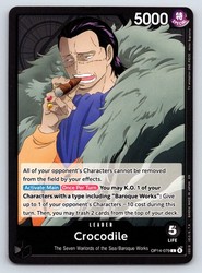 Crocodile OP14-079 The Azure Sea's Seven Leader