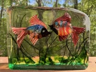 Vintage Murano Aquarium Art Glass | Salvaged | Still Stunning Display