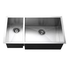 Houzer CTO-3370SL Contempo 33" Undermount Double Basin Stainless - Stainless