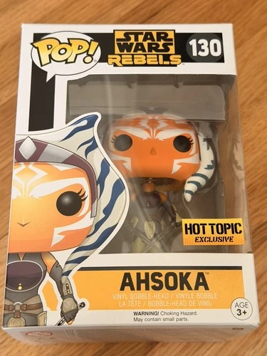 Funko Pop Star Wars Rebels Ahsoka Hot Topic Exclusive 130