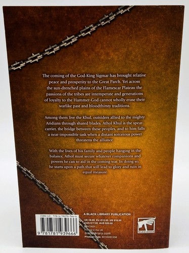 Warhammer AoS, Book One of The Khul The Red Feast Paperback Book, by Gav Thorpe - Picture 2 of 9