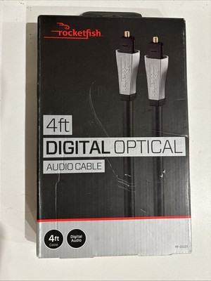 Rocketfish 4'  Digital Optical Audio Cable RF-G1221