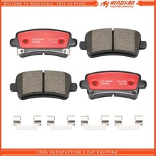 Rear Ceramic Brake Pads w/ Hardware for LaCrosse Regal XTS Impala Malibu Limited