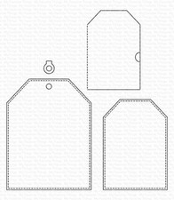 My Favorite Things Die-namics Set Surprise Stitched Gift Tag Metal Cutting Dies