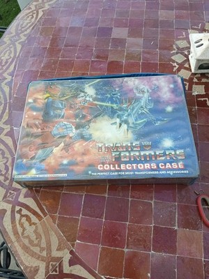 1984 Tara Toy Corp - G1 Transformers Collector Case With Tray - Storage