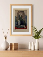 Pablo Picasso, Original Hand-signed Lithograph with COA & Appraisal of $3,500