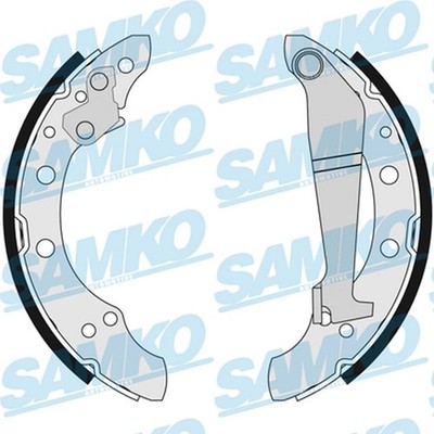 SAMKO Bremsbackensatz Hinten für VW POLO PASSAT B2 Variant PASSAT B1 Variant