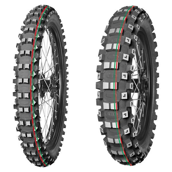 TYRE PAIR MITAS 90/100-21 57M + 90/100-12 46M TERRA FORCE-MX MH (NHS)