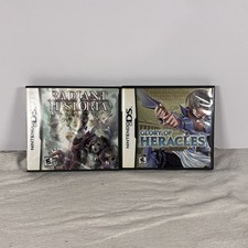 Radiant Historia Glory Of Heracles Nintendo DS CIB Complete Box Authentic Bundle