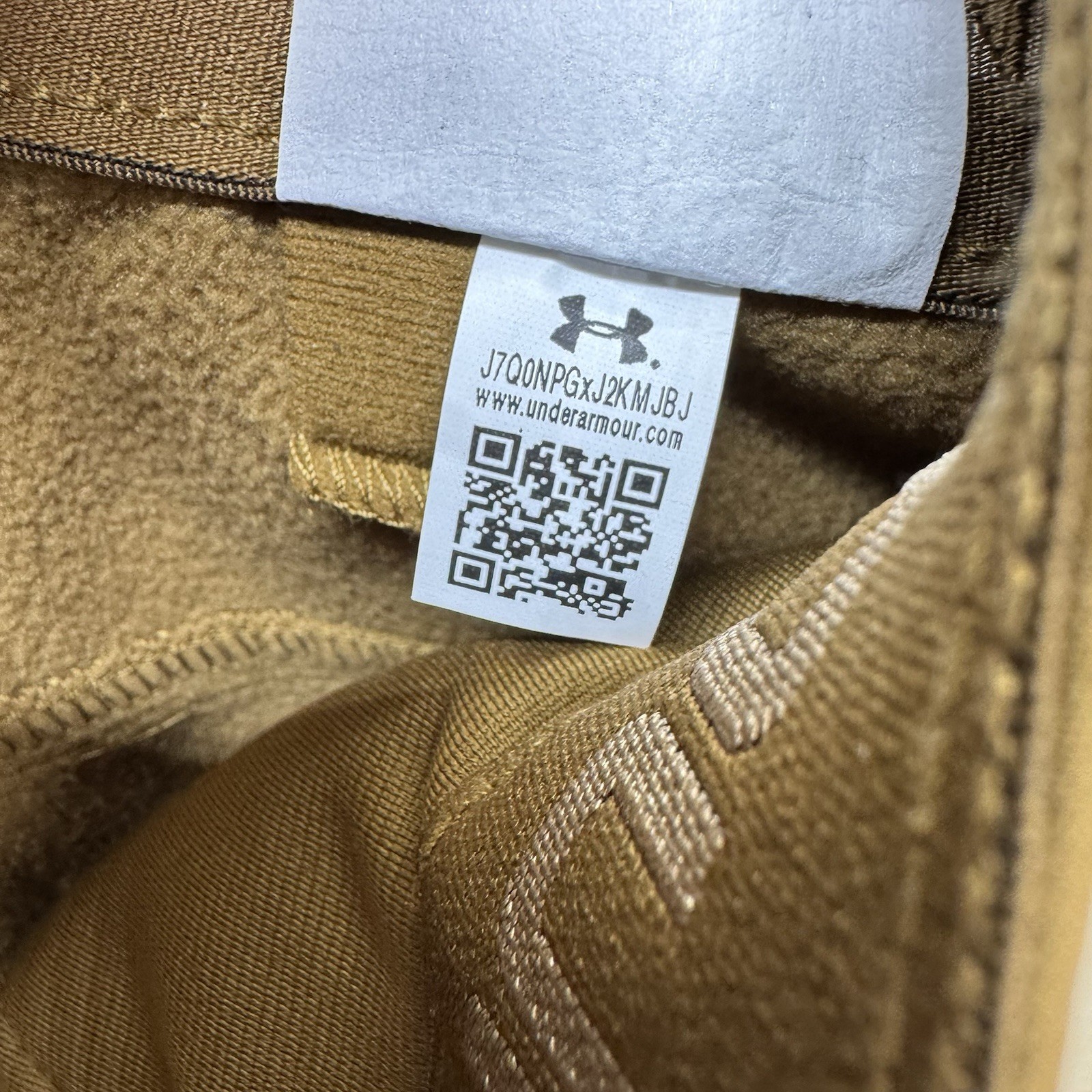 NEW Under Armour Expanse Softshell Pants Mens 38 X 34 Tan Khaki Loose 1387001 thumbnail 8