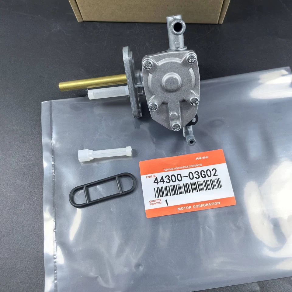 Válvula Petcock de combustible para tanque de gasolina OEM para Suzuki Vinson 500 LTA500F 44300-03G02 EE. UU. NUEVO Foto 3 de 3