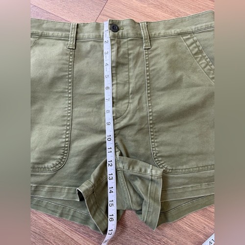 NWOT Madewell The Perfect Vintage Fatigue Short Desert Olive Green Size 31 - Zdjęcie 11 z 12