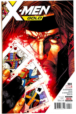 X-MEN GOLD #4 CVR A ARDIAN SYAF GAMBIT 2017 MARVEL COMICS NM