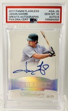 2017 Panini Flawless Jason Giambi Greats PSA 10 
