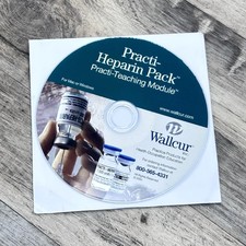 Wallcur Módulo de Práctica-Enseñanza Paquete de Práctica-Heparina Software Educativo Disco CD