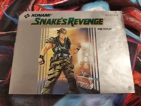 Snake's Revenge Nintendo Nes Pal A