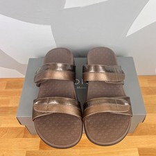 New in Box Vionic Women's Tide Shore Sandals in Bronze 9