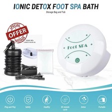 Ionic Foot Bath Cleanse Spa Machine - Detoxify  Relax at Home, Durable Design