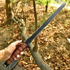 Handmade Carbon Steel Blade Traditional Viking Dagger Sword | Hunting  27 inches