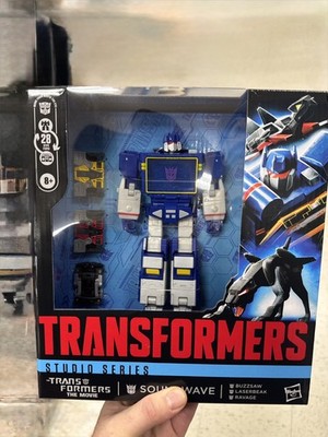 Soundwave G1 Studio Series Cassettes + Rumble (Blue) Transformers Hasbro New