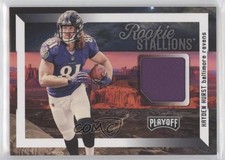 2018 Panini Playoff Rookie Stallions Hayden Hurst #8 lx3