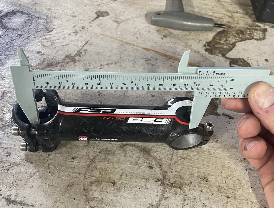 FSA OS 99 Stem 130mm 31.8 Alloy 6 Degree Threadless Bike Bicycle OS99 1 1/8” - Image 4 of 4