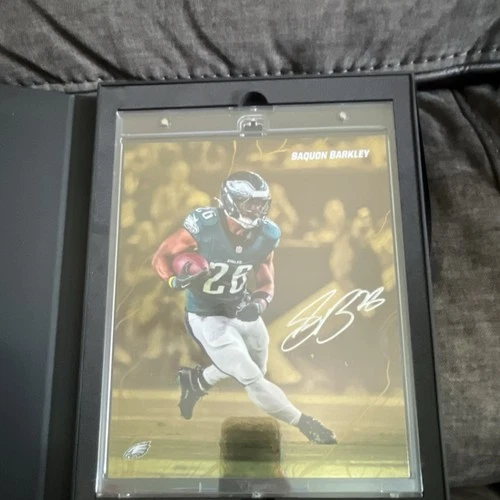 Saquon Barkley Philadelphia Eagles  Autographed Photo Fanatics Authentic 37/50