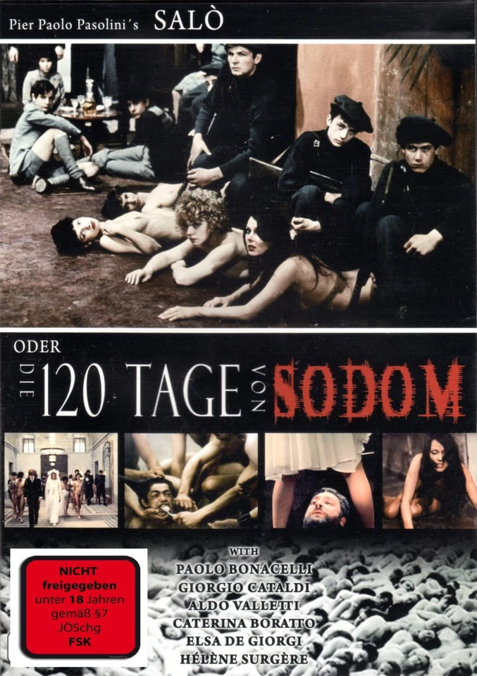 ⚠️ SALO oder Die 120 Tage von Sodom , DVD , NEU , Rarität ⚠️