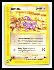 💥 RATTATA - 2003 Pokemon TCG Vintage # 90/144 Skyridge E-Reader Non Holo Foil