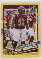 2023 Panini Donruss Press Proof Yellow Jonathan Allen #298 12ps