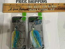 LOT OF 2 Googan Squad Clickbait Vibrating Jigs 3/8 Oz SEXY SHAD COLOR SHIPS FREE