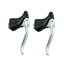 pair of vintage dc204 black racing brake levers DIA-COMPE bike brakes