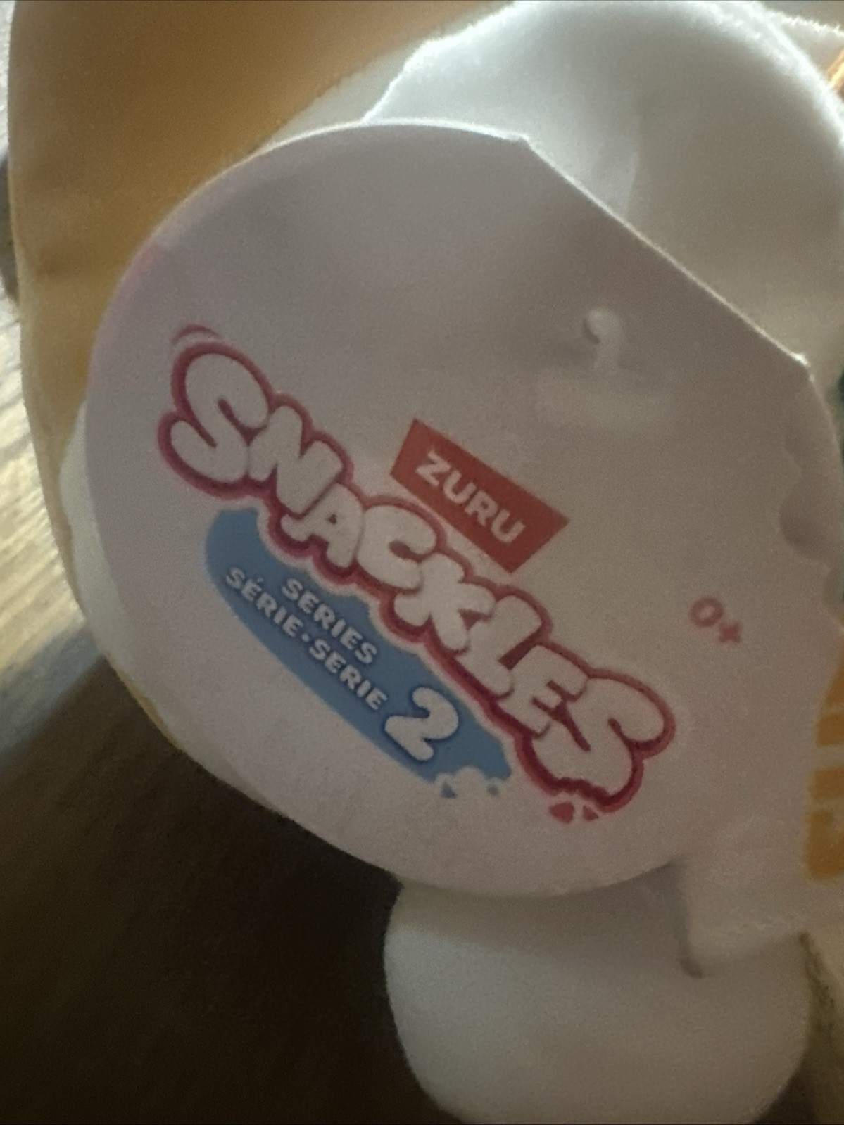 Zuru SNACKLES Series Wave 2 Collectible Plush SHAUN Dog Subway Cookie 8”inch New