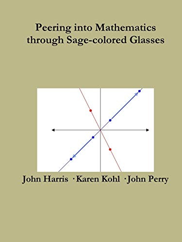 Peering Into Advanced Mathematics Through Sage-Coloured Glasses Paperback - Image 2