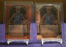 2- 2023 Prizm WNBA Angel Mccoughtry Auto's. Red/99, Base