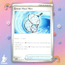 Great Haul Net 78/86 Chaos Rising Uncommon Pokemon TCG Card NM Art Toyste Beach