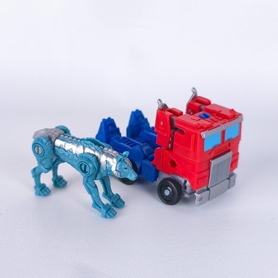 Transformers Optimus Prime & Chainclaw Complete ROTB Beast Alliance Weaponizers