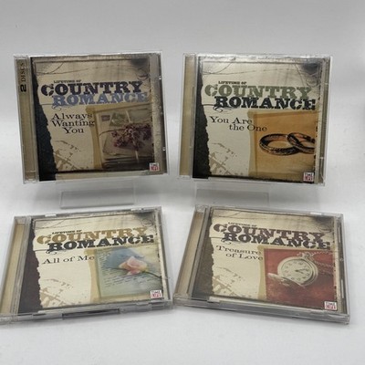 4FER Lifetime of Country Romance LOT 8CDs Time Life EXCELLENT to VERY GOOD MINUS