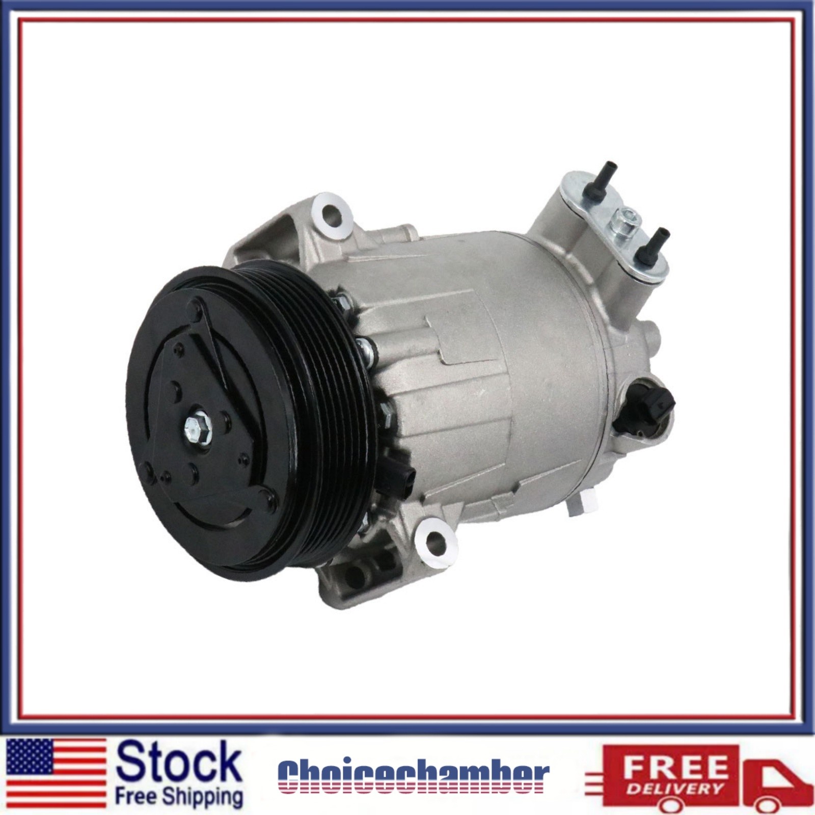 AC Compressor AD-1086 333332 For Maserati Levante 3.0L 2017 2018
