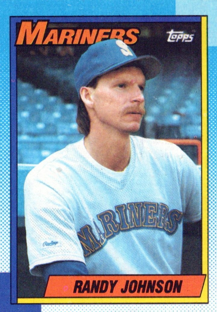 1990 Topps #431 Randy Johnson