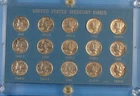 1941-1945 Mercury Dime Short Set BU