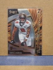 2025 Panini Select - Turbocharged Emeka Egbuka #2 (RC) Buccaneers