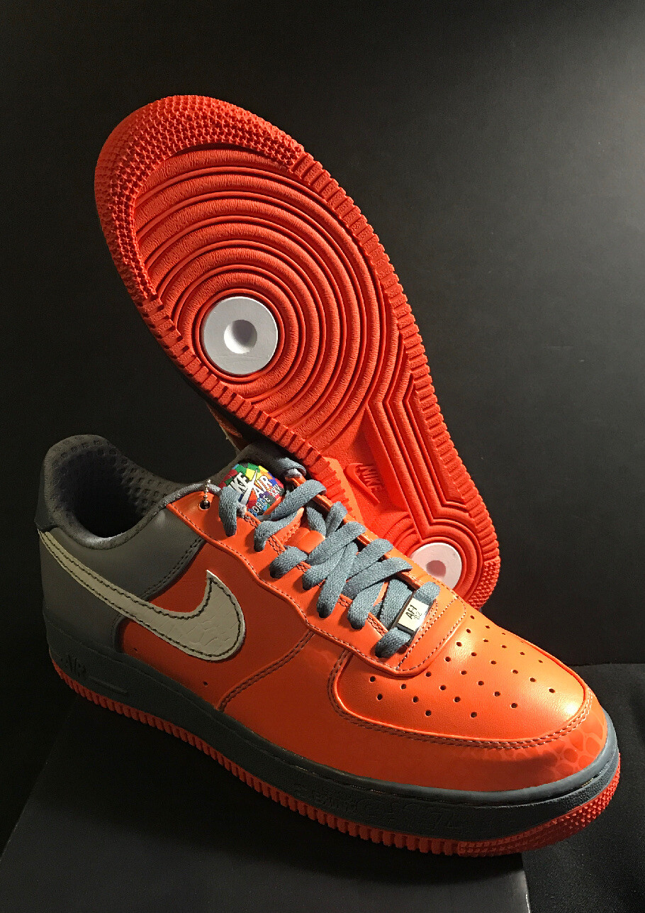 nike air force 1 premium orange