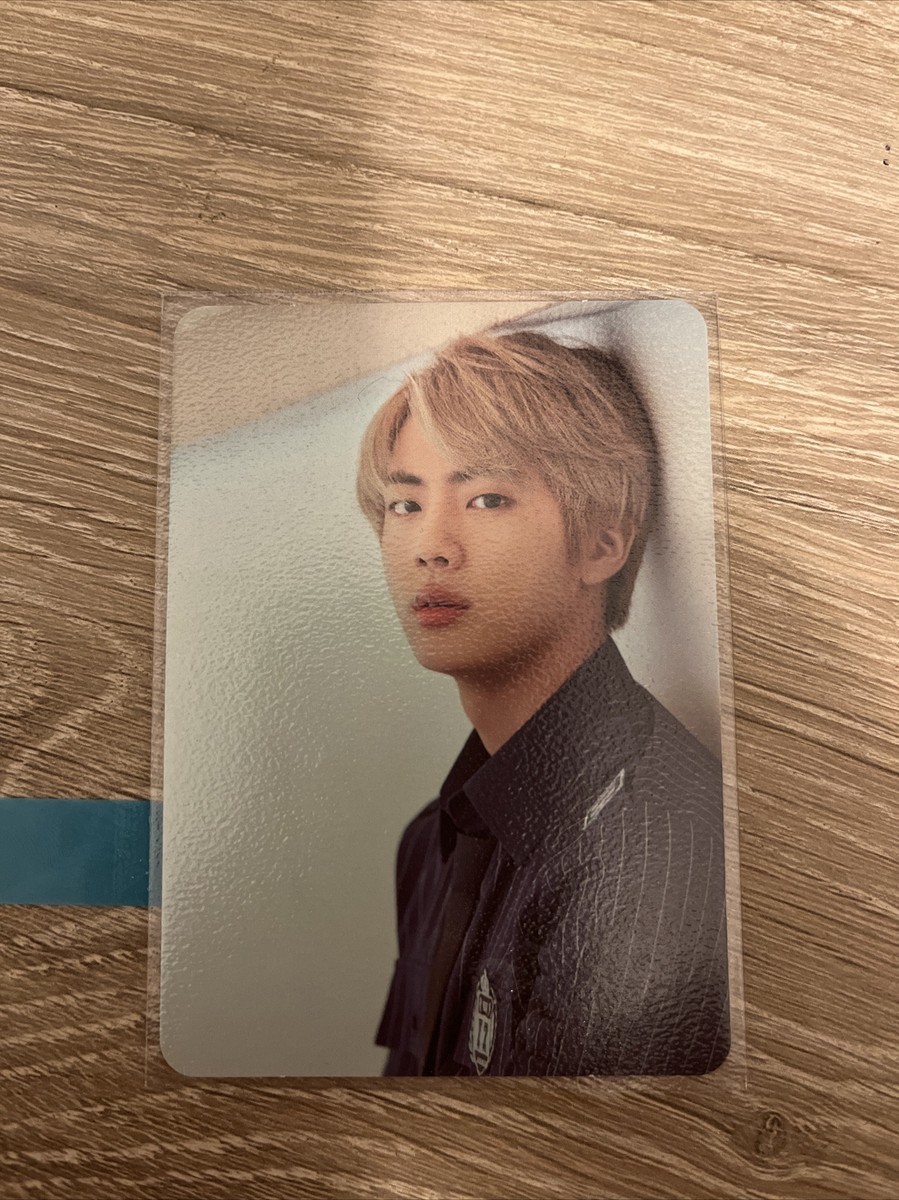 BTS 2017 MEMORIES DVD JIN トレカ付き BTS JIN MEMORIES OF 2017 Official Photocard With mount Blu
